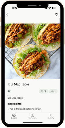 Nutrition & Meal Plans