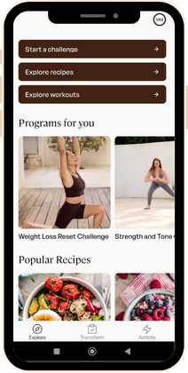 TRANSFORM App Screenshot