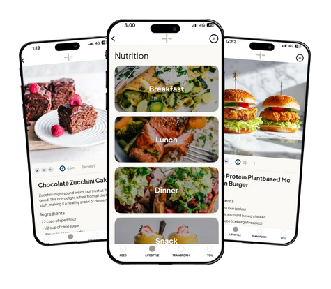 TRANSFORM App Screenshots